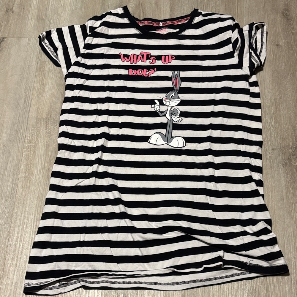 Warner Bros. Black and White Looney Tunes T-Shirt